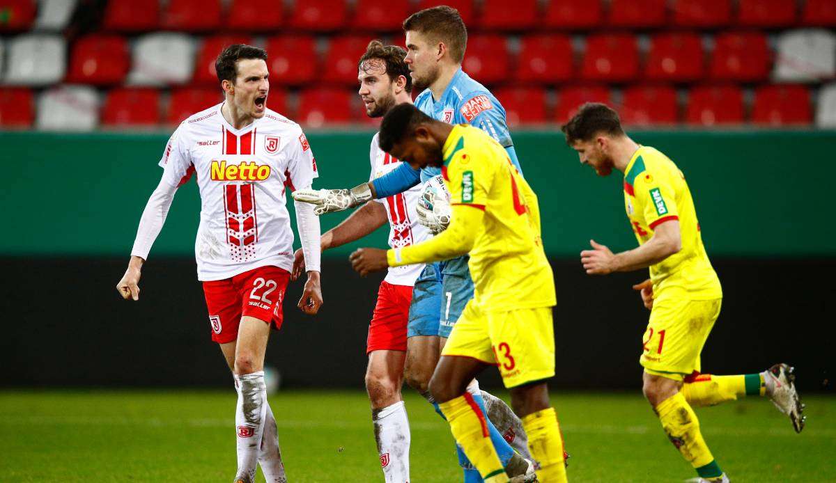 Jahn Regensburg schlug den 1. FC Köln in der vergangenen Saison im Achtelfinale des DFB-Pokals.