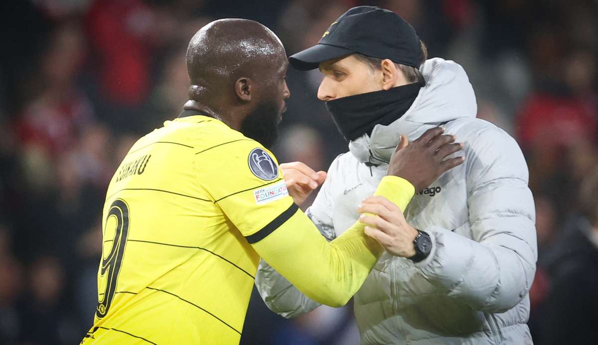 Thomas Tuchel und Romelu Lukaku