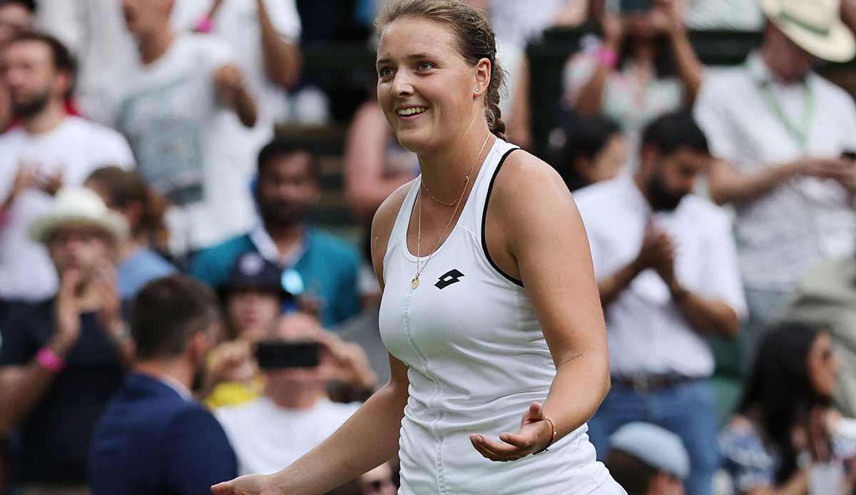 Jule Niemeier steht in Wimbledon im Viertelfinale.