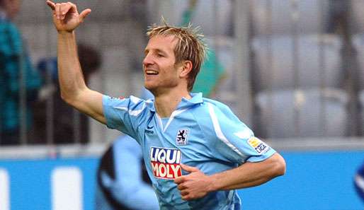 Stefan Aigner spielt seit 2009 für den TSV 1860 München