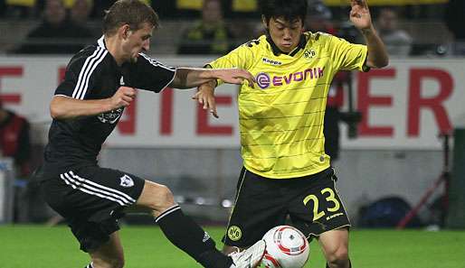 Leistung mit Ausrufezeichen: Shinji Kagawa hat sich wohl in die Startelf gespielt