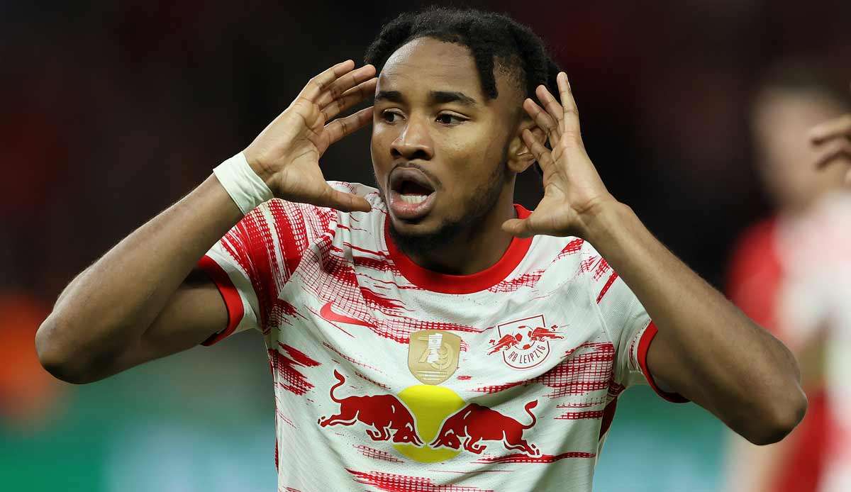 Christopher Nkunku verlängerte seinen Vertrag bei RB Leipzig bis 2026.