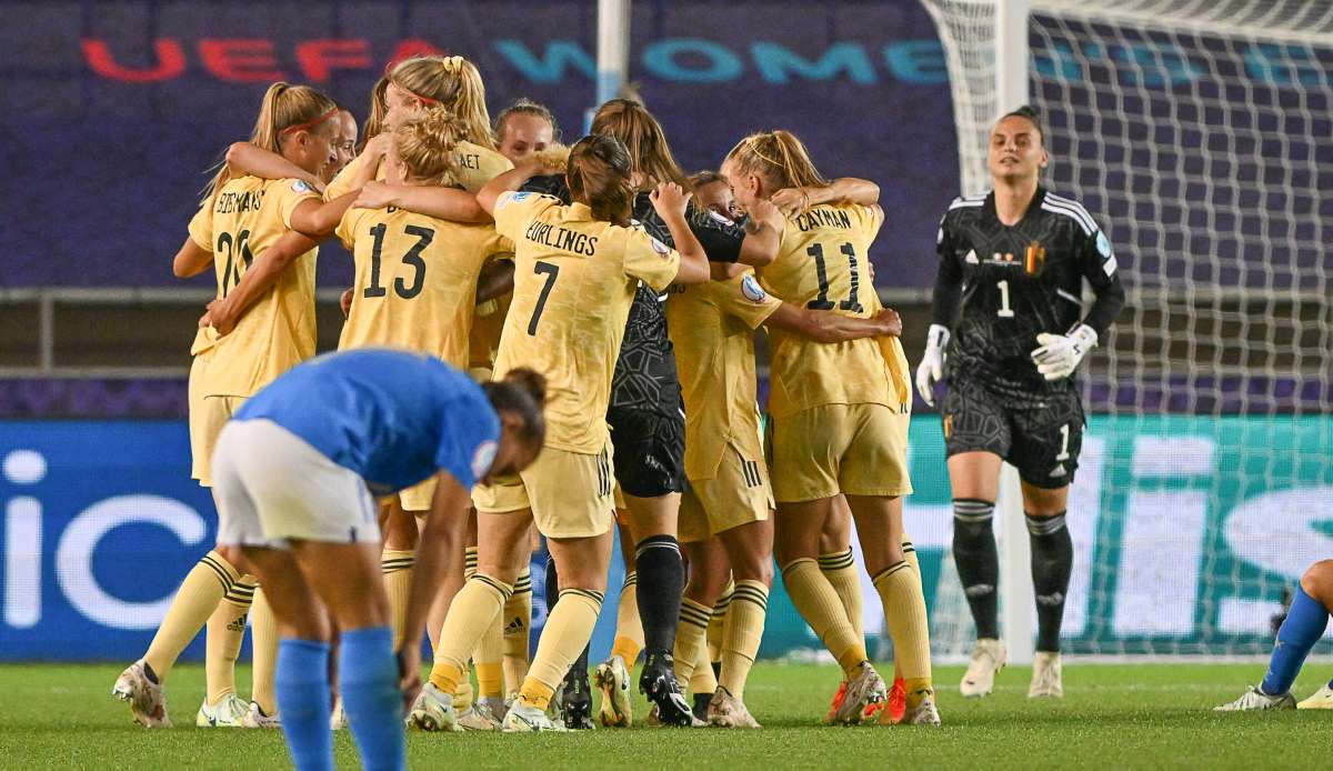 Belgien gewinnt knapp mit 1:0 gegen Italien und steht damit erstmals überhaupt Viertelfinale einer Europameisterschaft.