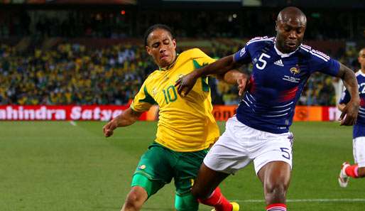 William Gallas (r.) machte insgesamt 82 Spiele für die französische Nationalmannschaft
