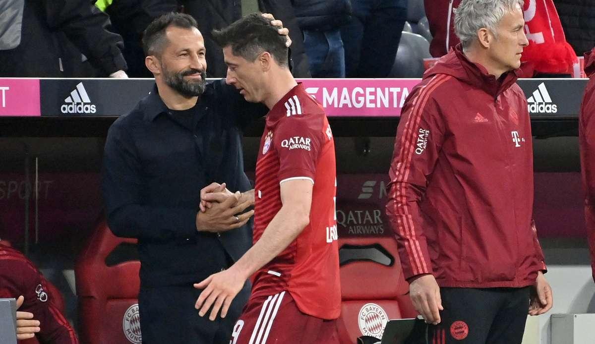 Hasan Salihamidzic und Robert Lewandowski