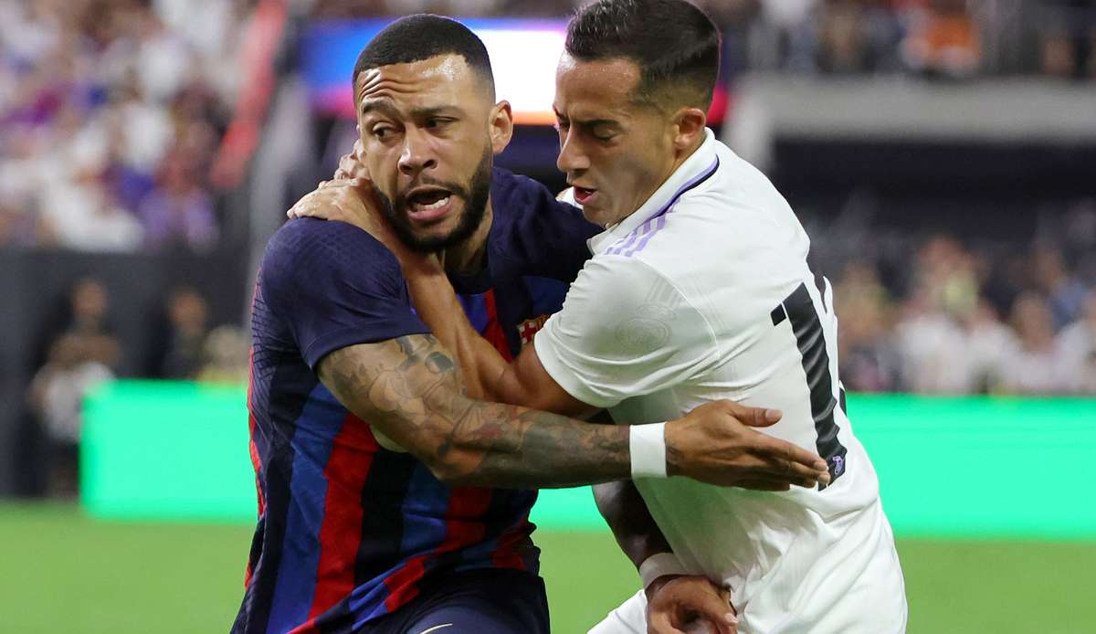 Memphis Depay und der FC Barcelona könnten schon zeitnah getrennte Wege gehen - Juve klopft bei dem Niederländer wohl an.