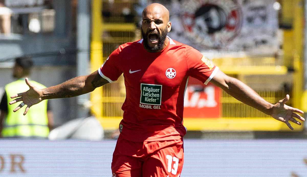 Terrence Boyd führte den 1. FC Kaiserslautern zum Sieg.