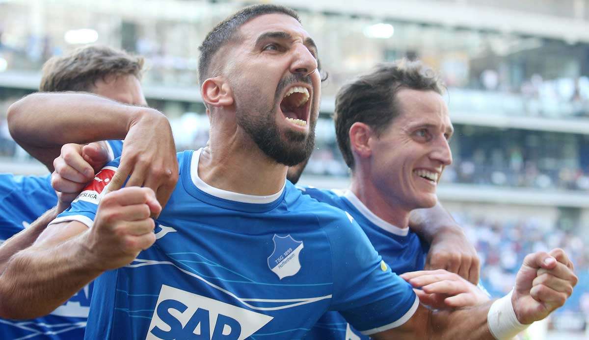 Munas Dabbur traf spät für die TSG Hoffenheim.