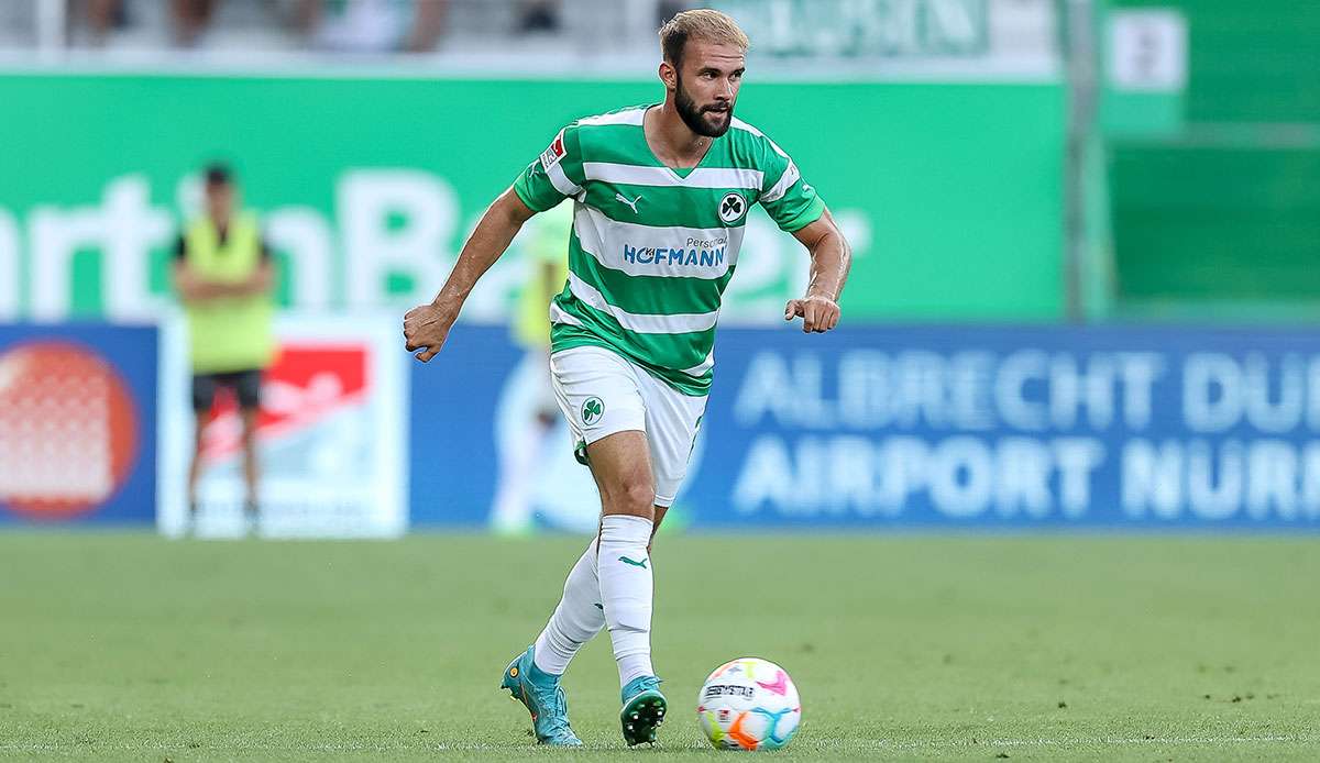 Die SpVgg Greuther Fürth trifft in der 2. Bundesliga heute auf den FC Kaiserslautern.