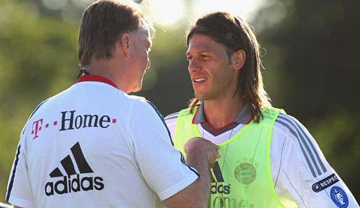 Martin Demichelis (r.) spielt seit 2003 für den FC Bayern München