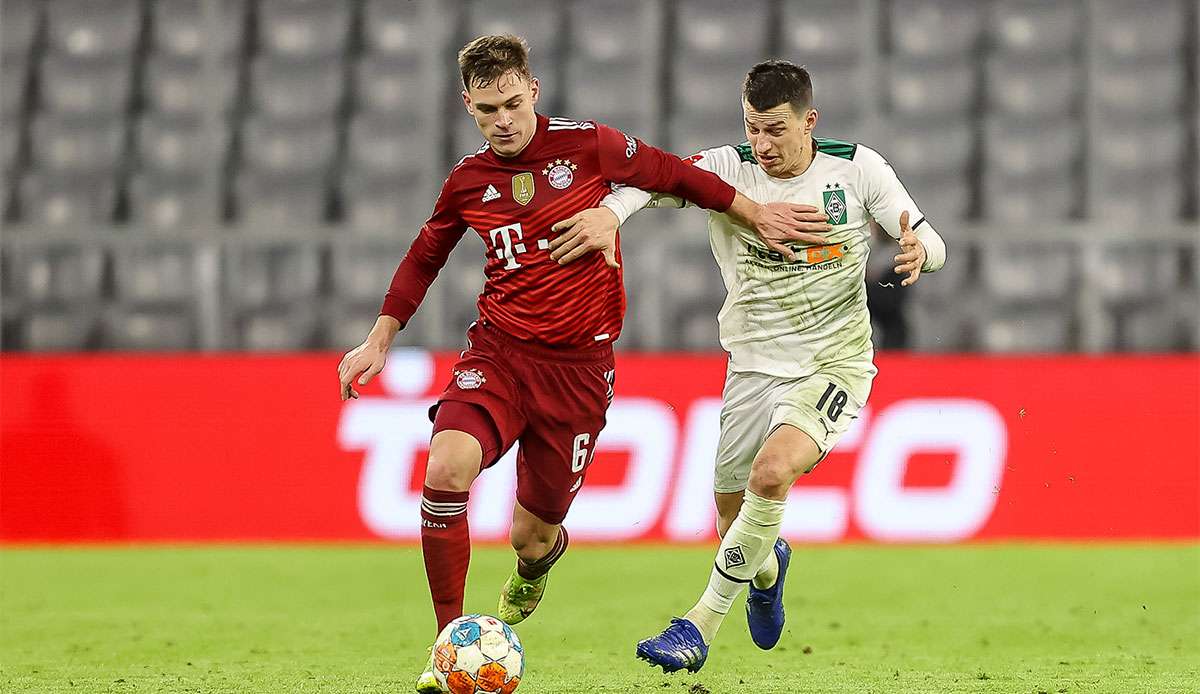 Der FC Bayern fordert Gladbach in der Allianz Arena heraus.