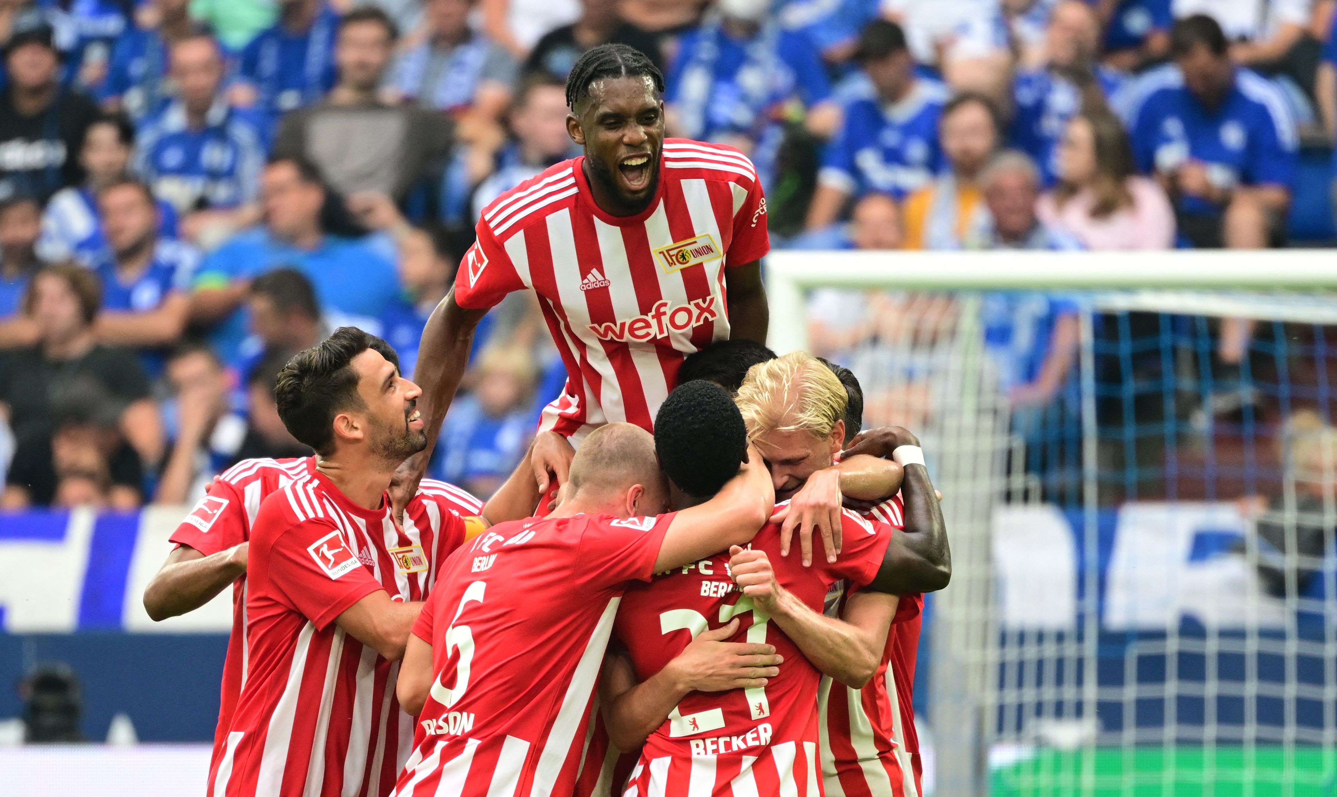 Union Berlin feiert auf Schalke den dritten Saisonsieg im vierten Spiel.