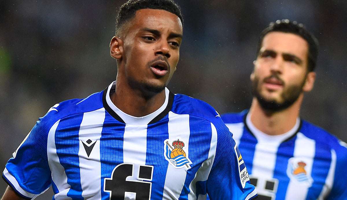 Alexander Isak spielte seit 2019 für Real Sociedad San Sebastian.