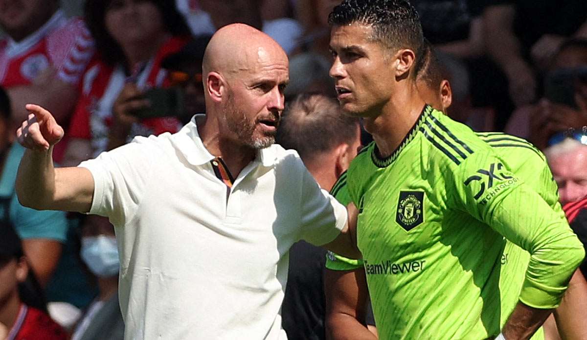 Erik ten Hag plant mit Cristiano Ronaldo.