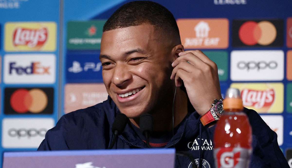 Kylian Mbappé hat bis 2025 bei PSG unterschrieben.