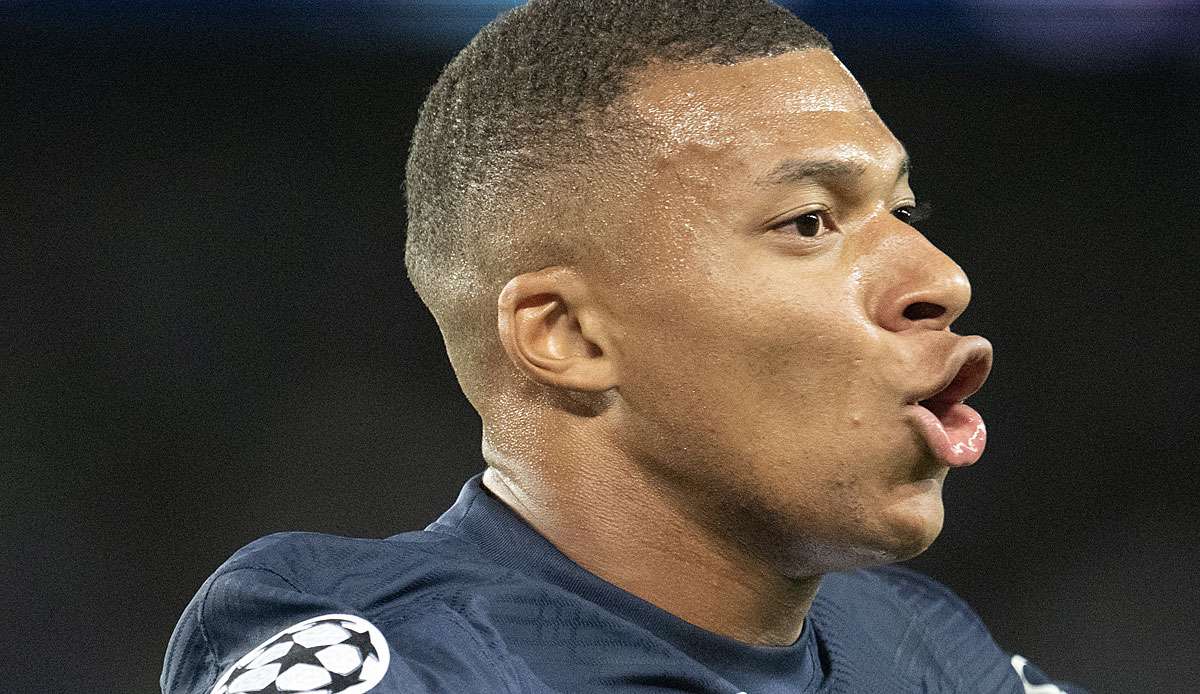 Kylian Mbappe muss sich Kritik gefallen lassen.