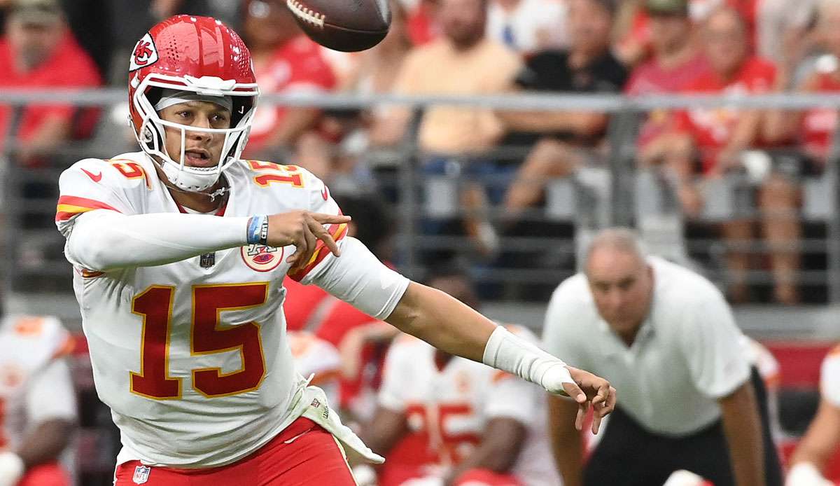 Patrick Mahomes spielte zum Auftakt in die Saison 2022 groß auf.