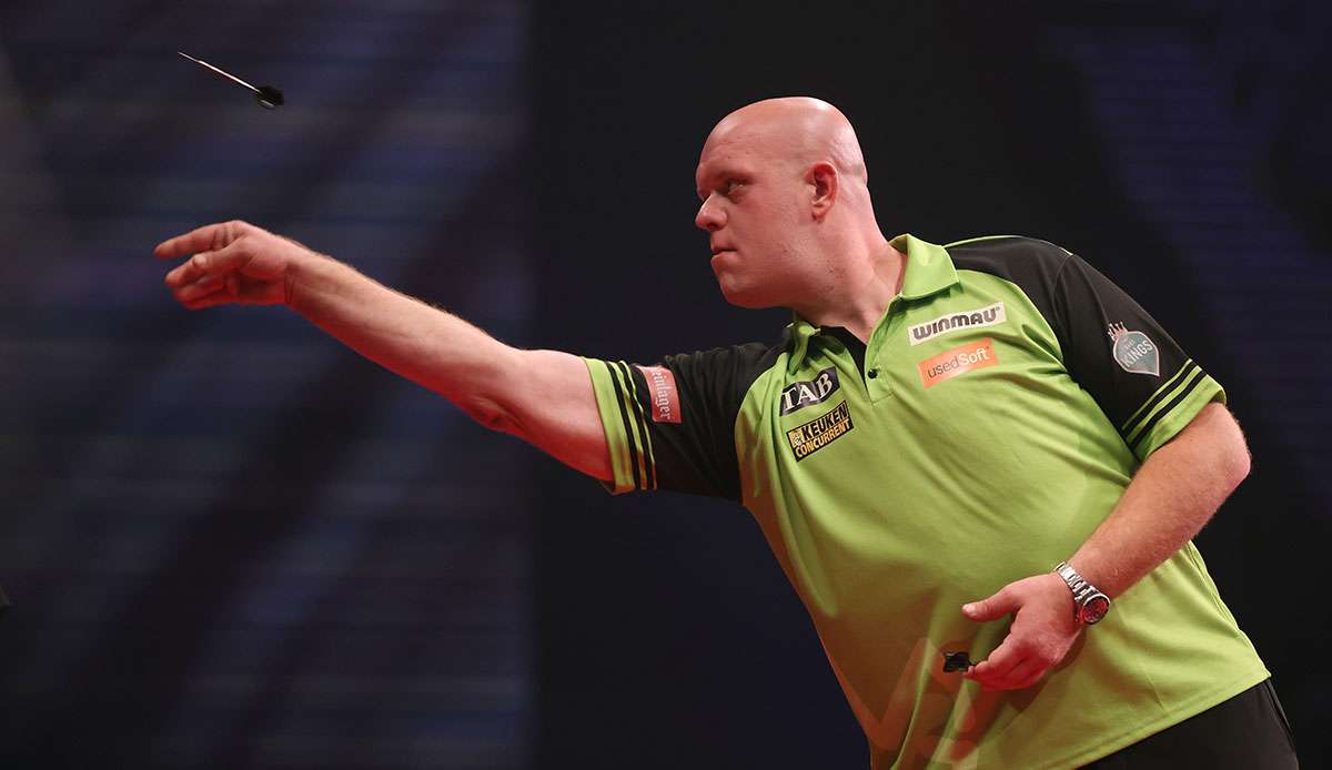 Michael van Gerwen gehört zu den Turnierfavoriten.