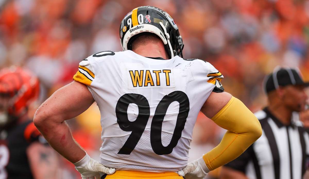 Der Star-Passrusher der Pittsburgh Steelers T.J. Watt wird vermutlich nicht die komplette Saison ausfallen.