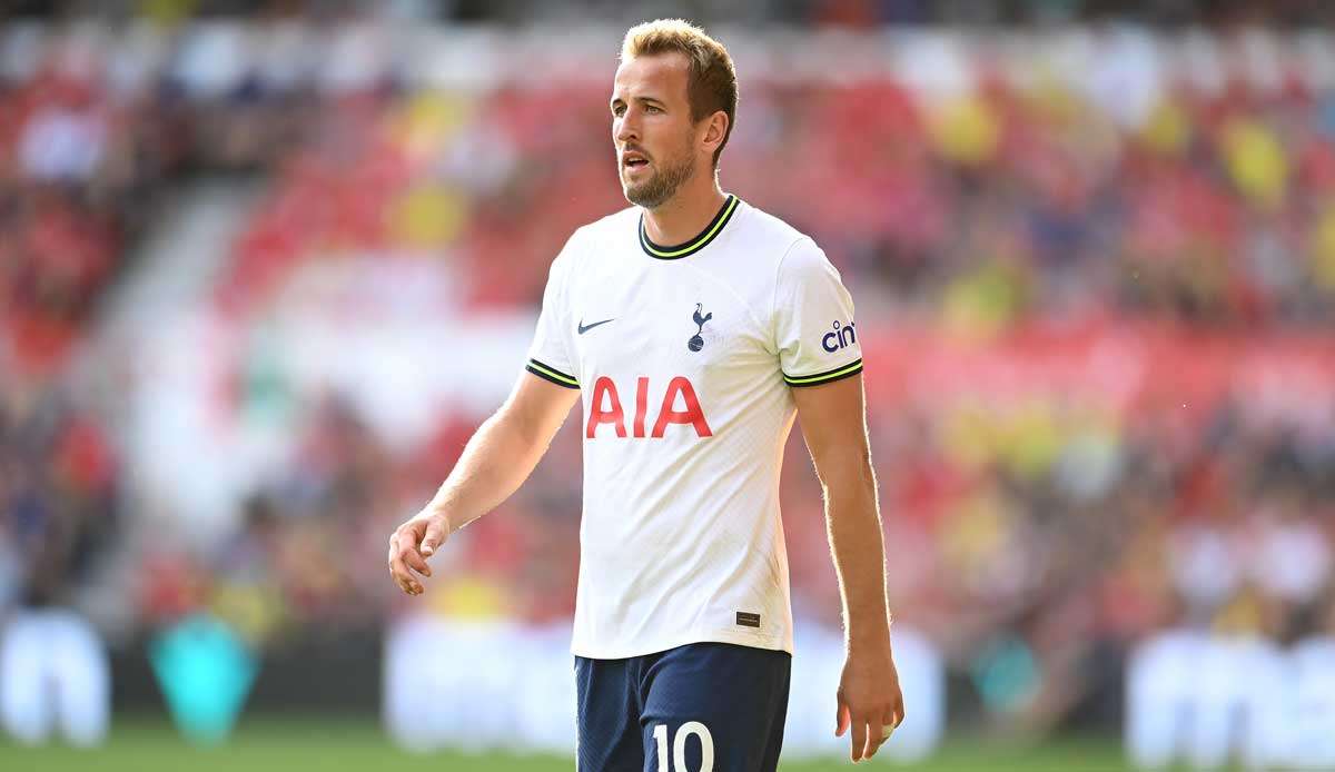 Harry Kane steht noch bis 2024 bei Tottenham Hotspur unter Vertrag.