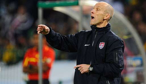 Bob Bradley ist seit 2006 Nationaltrainer der US-Nationalmannschaft