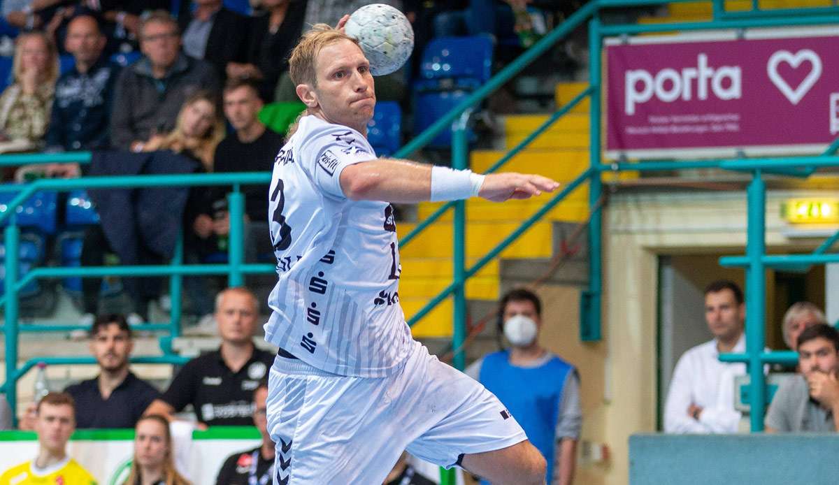 Steffen Weinhold trifft mit dem THW Kiel auf Nantes.