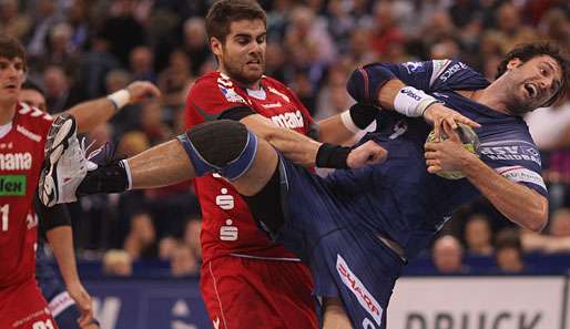 Igor Vori (r.) kam 2009 von RK Zagreb zum HSV Hamburg