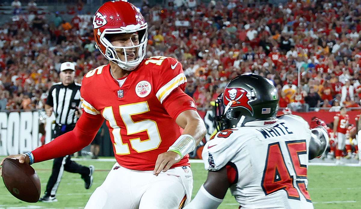 Patrick Mahomes brillierte gegen die Tampa Bay Buccaneers.