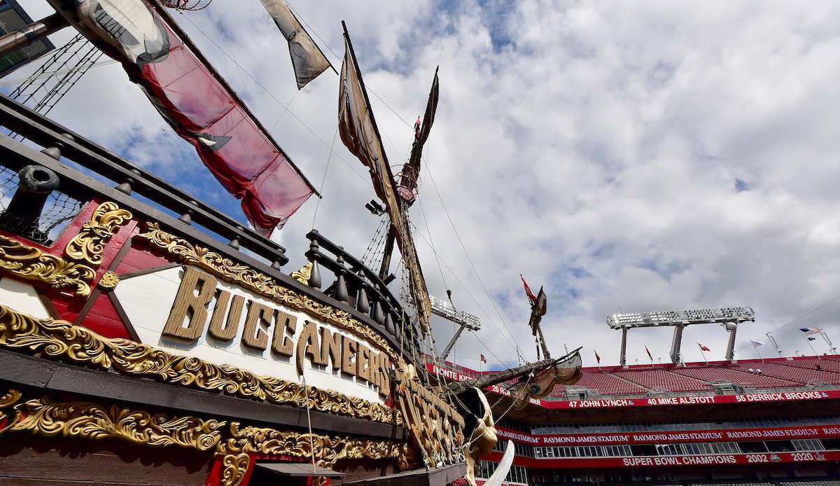 Raymond James Stadium, Heimat der Tampa Bay Buccaneers