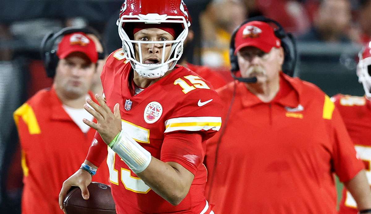 Patrick Mahomes zeigte gegen die Buccaneers eine ausgezeichnete Vorstellung.