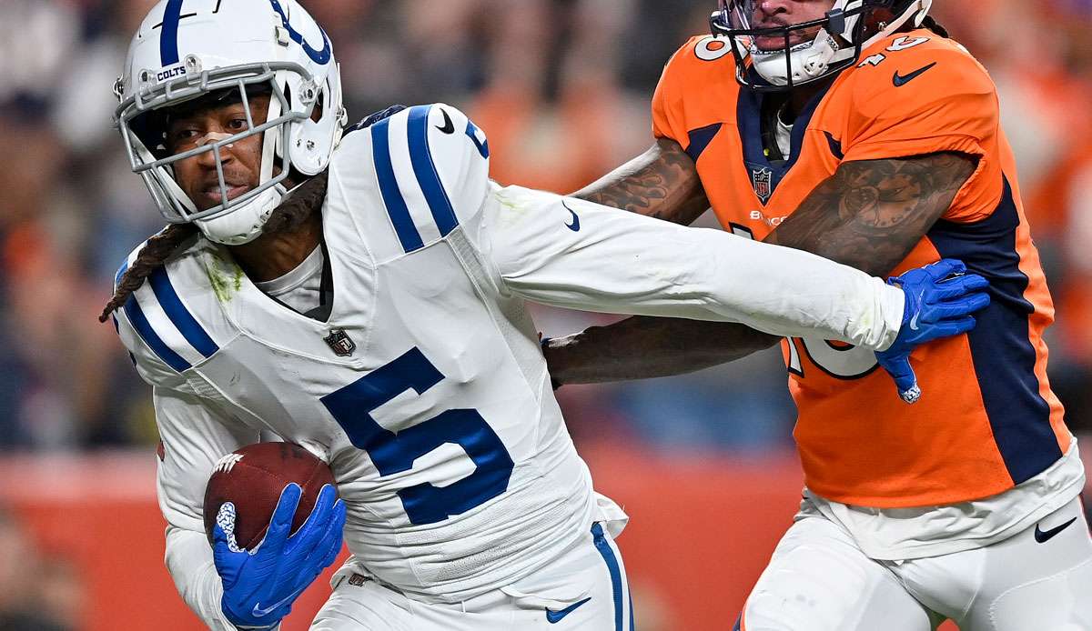 Stephon Gilmore brachte dei Colts mit einer späten Interception zurück ins Spiel.