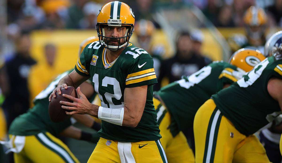 Aaron Rodgers trifft in London in Week 5 auf die New York Giants.