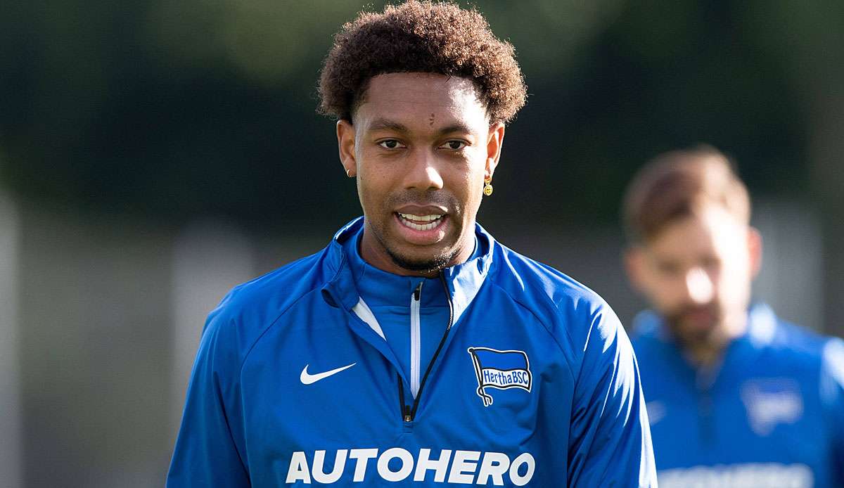 Jean-Paul Boetius ist zurück im Training von Hertha BSC.