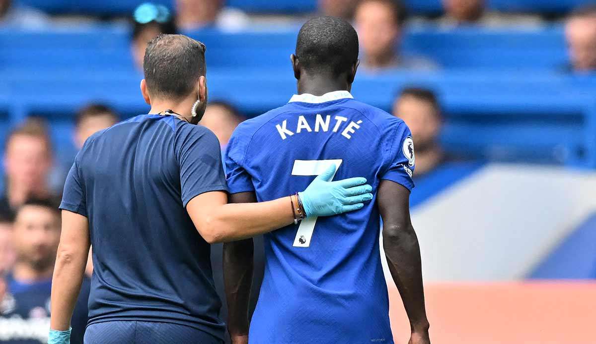 N'Golo Kanté fällt voraussichtlich vier Monate aus.