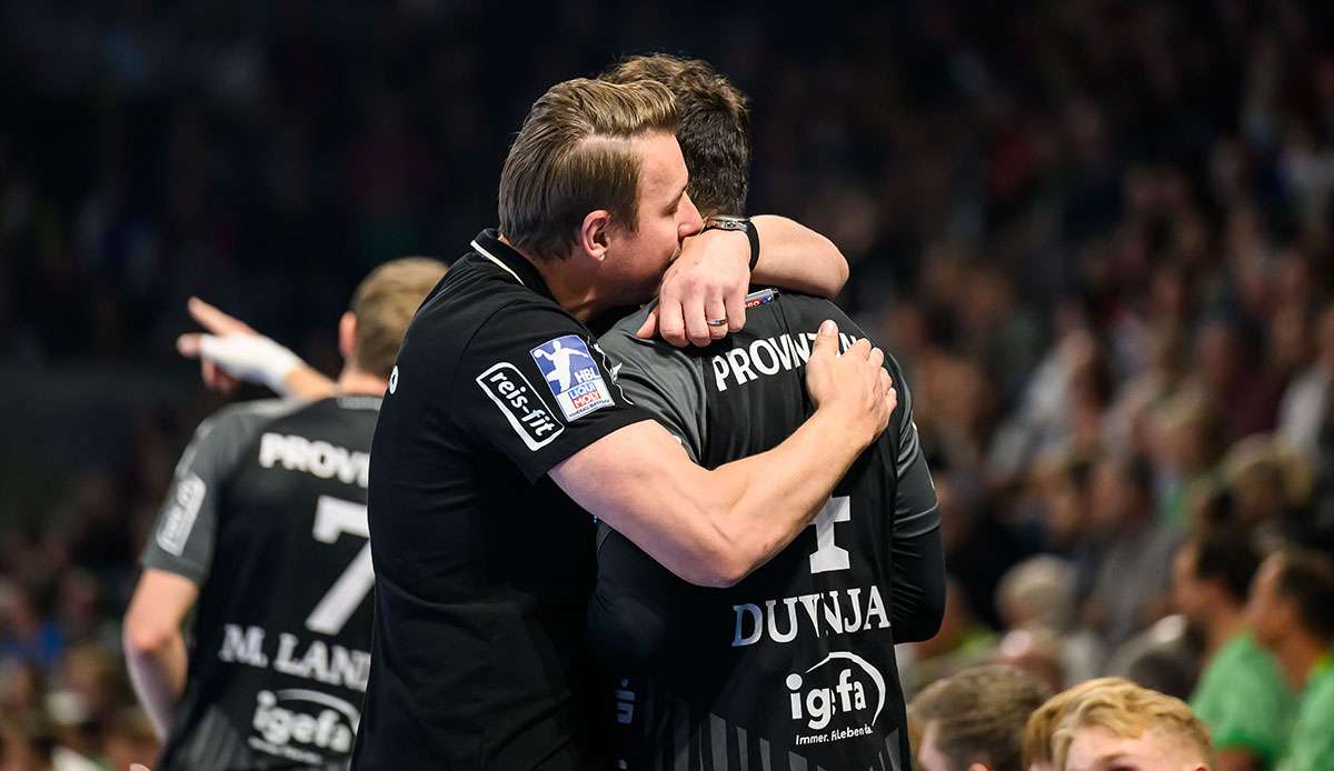 Der THW Kiel ist in der Handball-Bundesliga an die Tabellenspitze gestürmt.