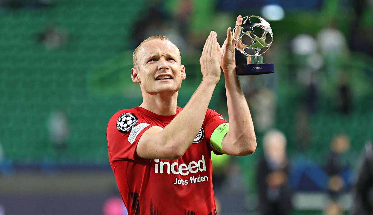 Sebastian Rode ist Man of the Match gegen Sporting CP.