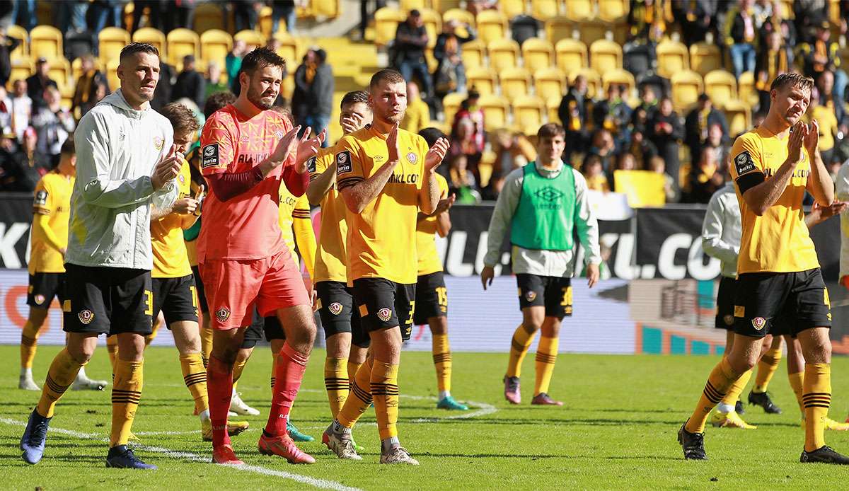 Dynamo Dresden ist in der 3. Liga vertreten.