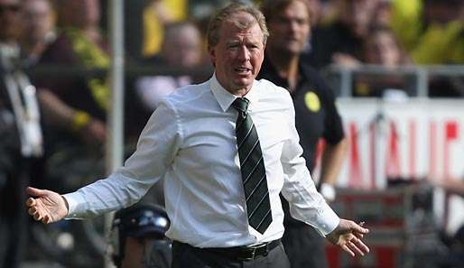 Steve McClaren trainiert den VfL Wolfsburg erst seit 2010