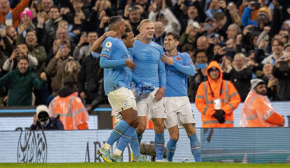 Manchester City hofft auch gegen den FC Brentford in der Premier League auf die Tore von Erling Haaland.