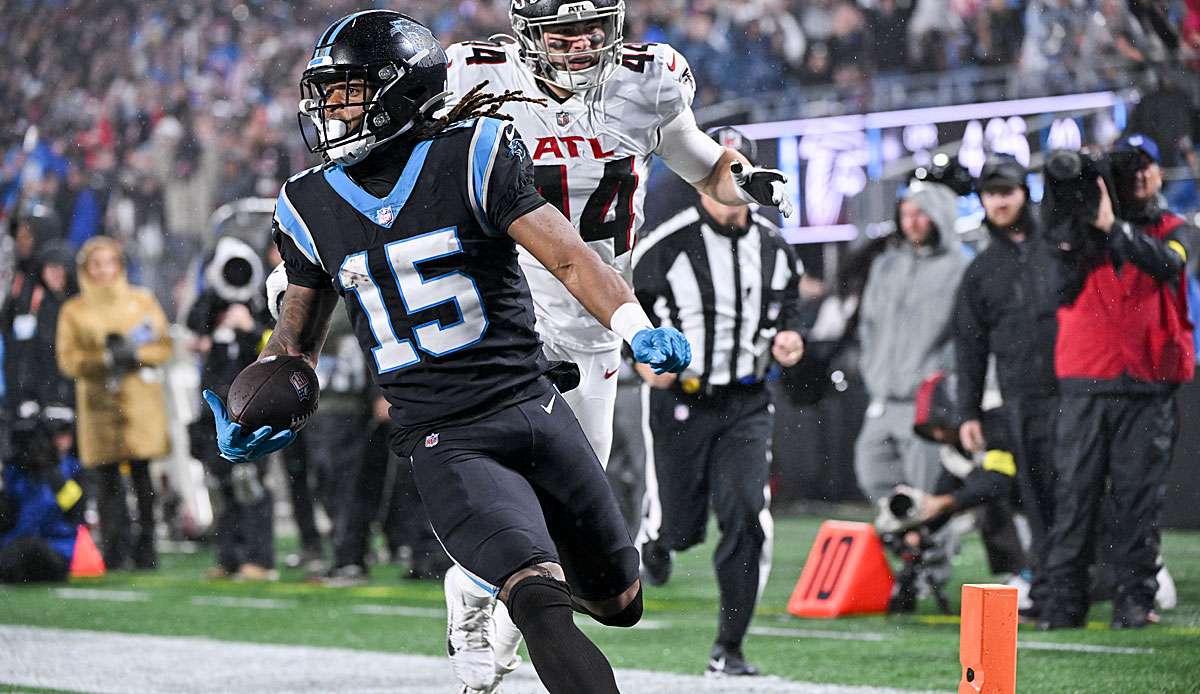 Die Carolina Panthers haben Woche 10 mit einem Sieg gegen die Atlanta Falcons eröffnet.