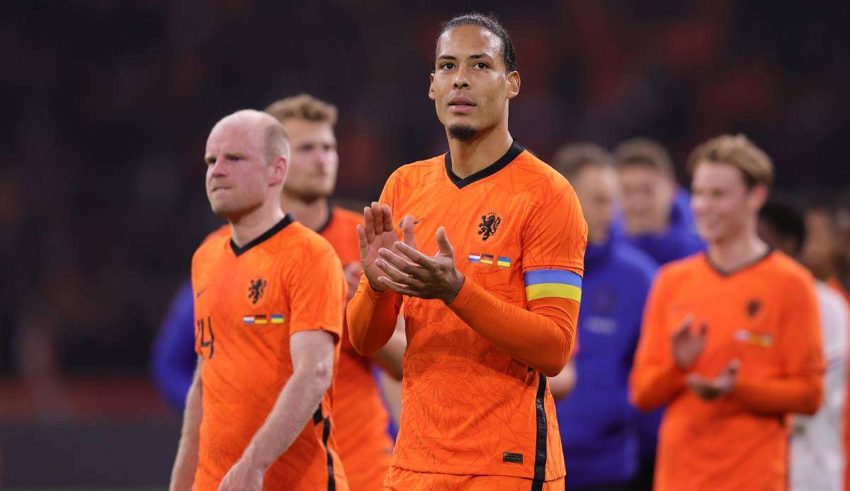 Kapitän Virgil van Dijk führt den WM-Kader der Niederlande an.