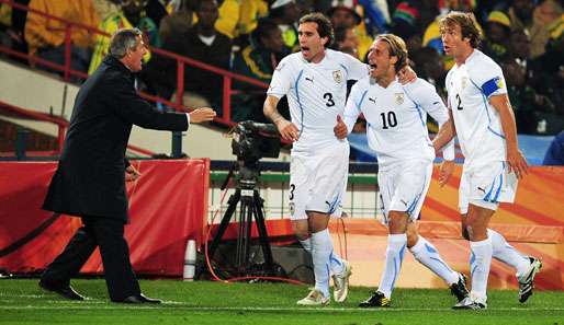 Oscar Tabarez ist seit Februar 2006 Nationaltrainer von Uruguay