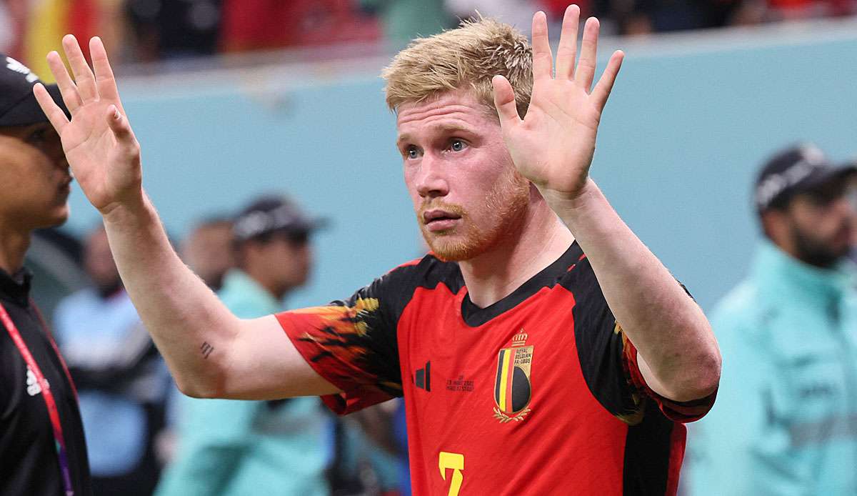 Kevin De Bruyne kann seine Auszeichnung als Spieler des Spiels nicht nachvollziehen.