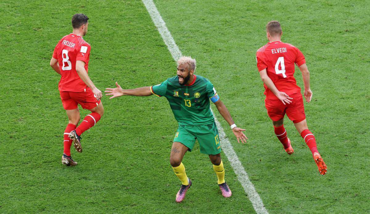 FC Bayerns Eric-Maxim Choupo-Moting wartet mit Kamerun noch auf ein erstes Erfolgserlebnis bei der WM 2022.