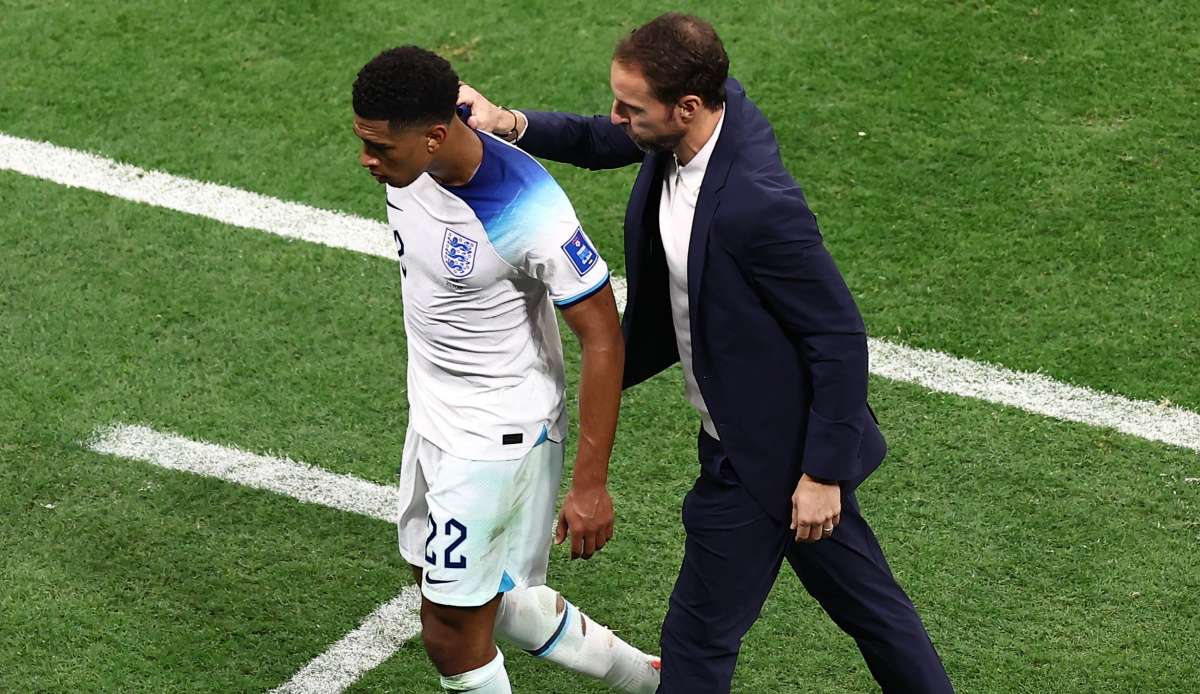 England-Trainer Gareth Southgate steht nach dem 0:0 gegen die USA für seine Wechselentscheidungen massiv in der Kritik.