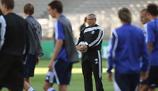 Felix Magath trainiert den FC Schalke 04 in der zweiten Saison