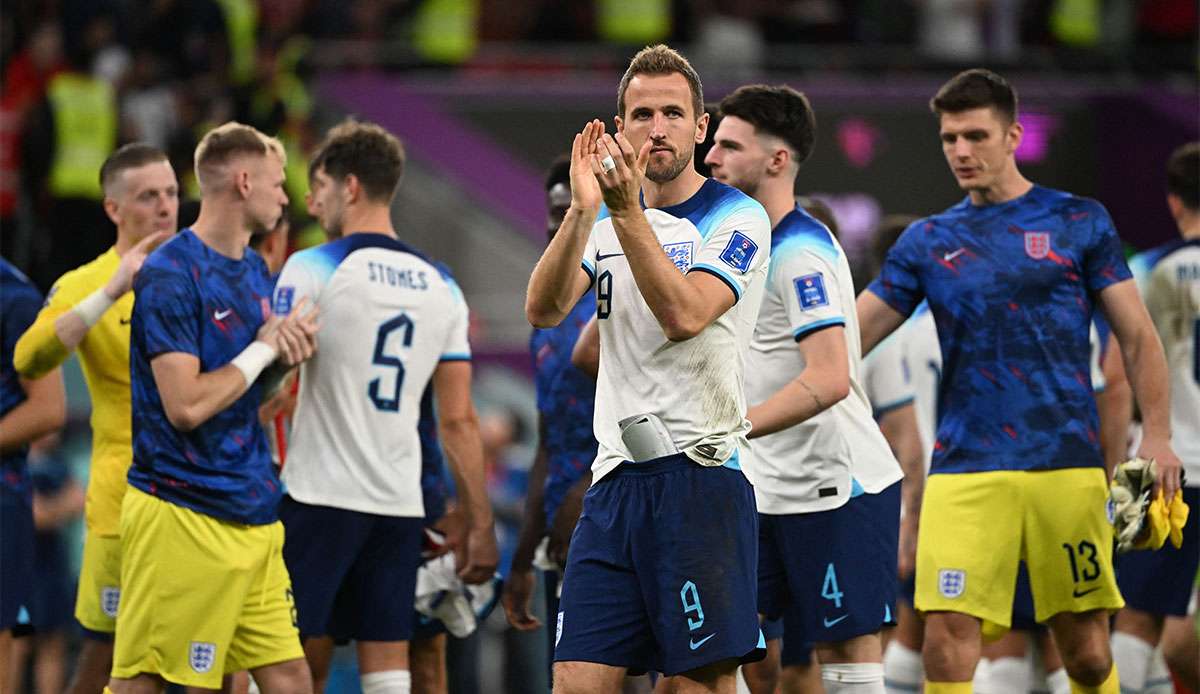 Die Engländer um Harry Kane sind im WM-Achtelfinale gegen den Senegal Favorit.