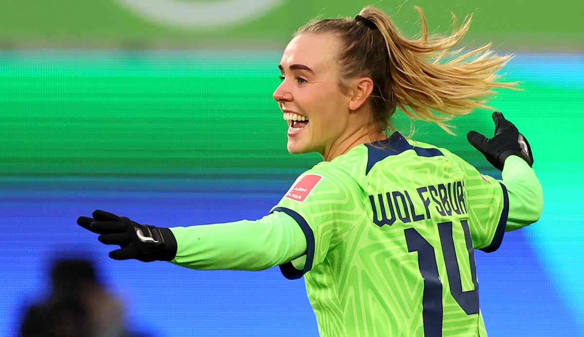 Jill Roord führte den VfL Wolfsburg gegen Eintracht Frankfurt zum Sieg.