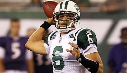 Mark Sanchez kam in der Partie gegen die Baltimore Ravens nur auf 74 Yards