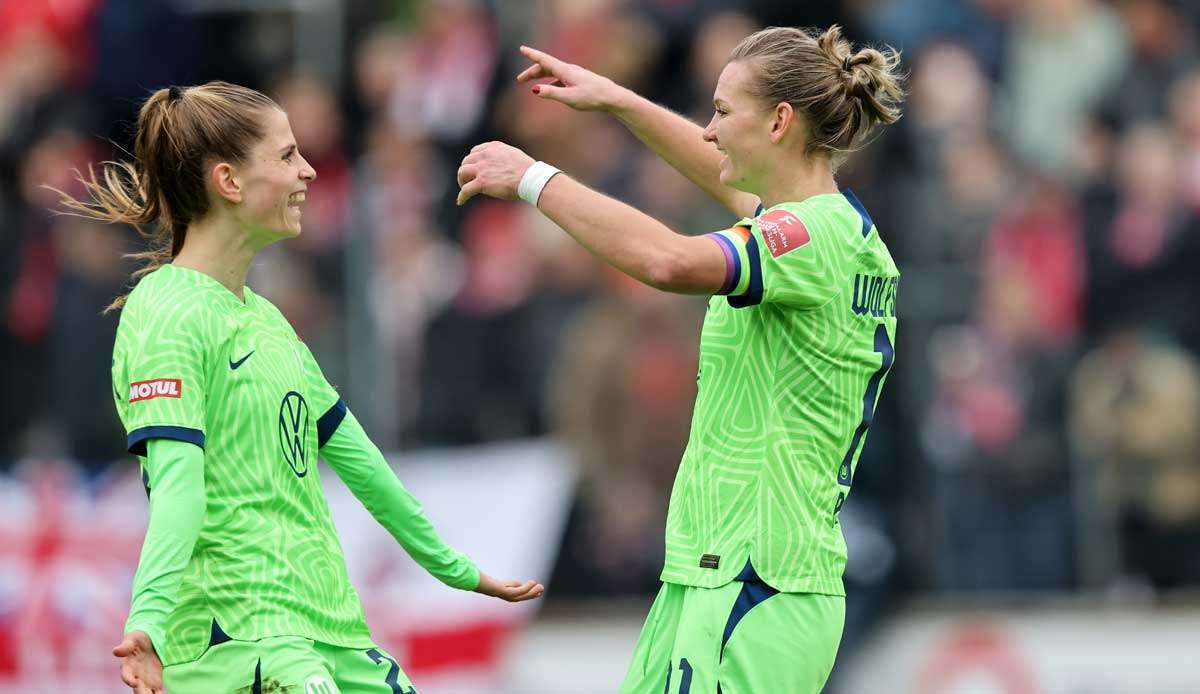 Der VfL Wolfsburg führt die Frauen-Bundesliga nach neun Spielrunden ungeschlagen an.